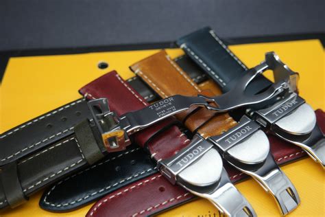 tudor bracelet clip leather|tudor watch straps sale.